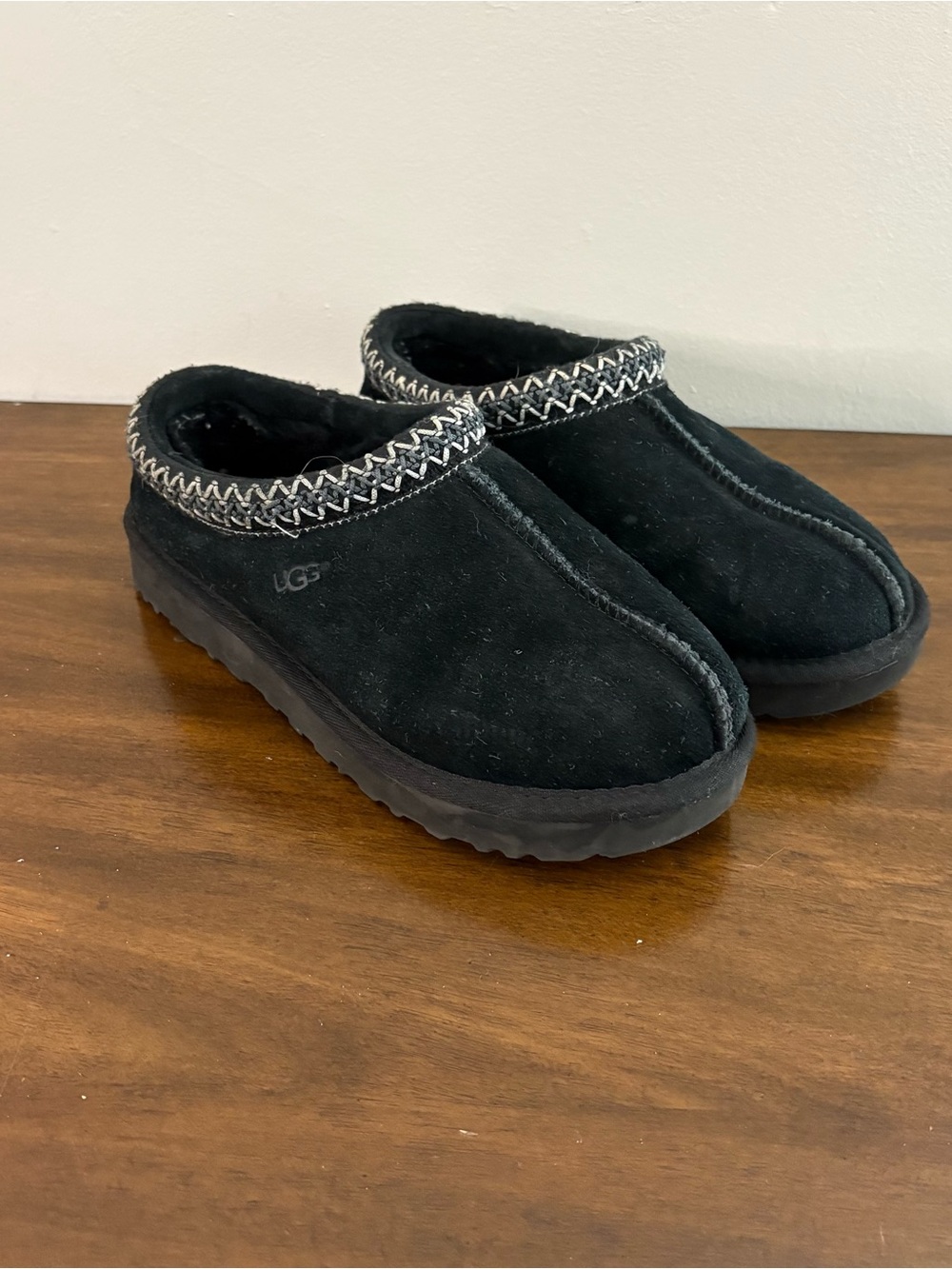 UGG Tasman Women’s Size 7 Black Slide On Mule Shoes Clogs